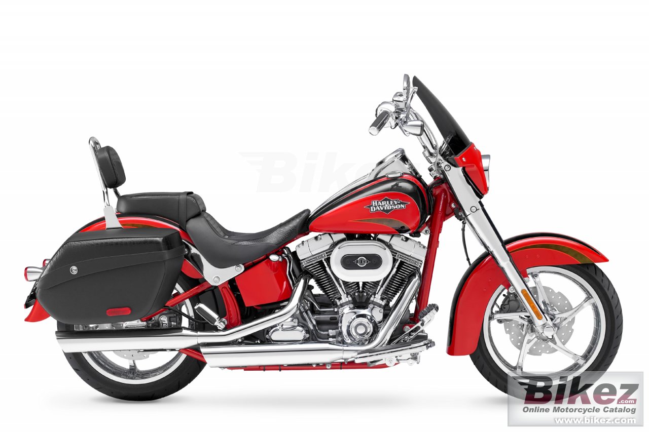 Big Harley-Davidson flstse cvo softail convertible picture and wallpaper from Bikez.com